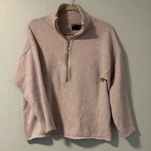 ASOS Women's Light Purple Zip-Up Sweater